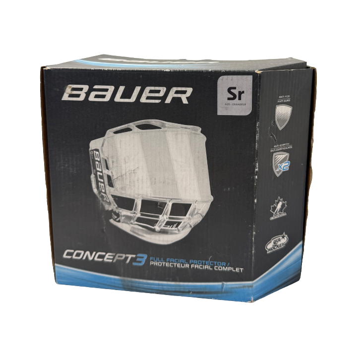BAUER CONCEPT 3 FULL VISOR SENIOR